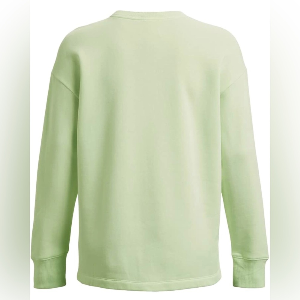 Under Armour Women's Rival Fleece Oversized Crew Size Large - Picture 3 of 9